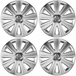 Puklice pre Nissan 14 Aviator carbon RC silver Versaco Tuning.Cool