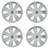 Puklice pre Nissan 16 GTX carbon white Versaco Tuning.Cool