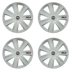 Puklice pre Nissan 16 GTX carbon white Versaco Tuning.Cool