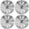 Puklice pre Opel 15 Aviator carbon silver Versaco Tuning.Cool