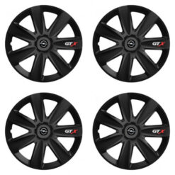 Puklice pre Opel 15 GTX CARBON black Versaco Tuning.Cool