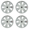 Puklice pre Opel 15 GTX carbon white Versaco Tuning.Cool