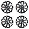 Puklice pre Opel 16 Evo black&silver Versaco Tuning.Cool