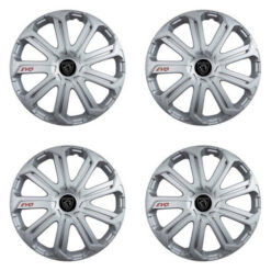 Puklice pre Peugeot (nové logo) 14 Evo silver Versaco Tuning.Cool