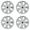 Puklice pre Peugeot (nové logo) 14 GTX carbon white Versaco Tuning.Cool