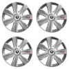 Puklice pre Peugeot (staršie logo) 14 GTX CARBON silver Versaco Tuning.Cool