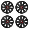 Puklice pre Peugeot (staršie logo) 14 STRATOS RR black Versaco Tuning.Cool