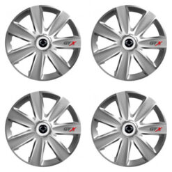 Puklice pre Sangyong 14 GTX CARBON silver Versaco Tuning.Cool