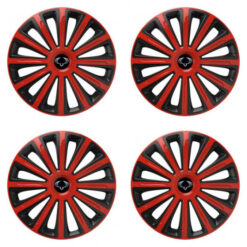 Puklice pre Sangyong 15 TREND red and black Versaco Tuning.Cool