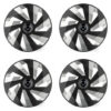 Puklice pre Sangyong 15 Vector RC black and silver Versaco Tuning.Cool