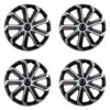 Puklice pre Sangyong 16 Evo black&silver Versaco Tuning.Cool