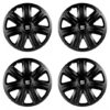 Puklice pre Seat 15 COMFORT BLACK Versaco Tuning.Cool