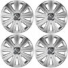 Puklice pre Seat 16 Aviator carbon RC 16 silver Versaco Tuning.Cool