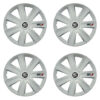 Puklice pre Seat 17 GTX carbon white Versaco Tuning.Cool