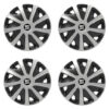 Puklice pre Seat pre dodávky 15 Craft silver and black Versaco Tuning.Cool