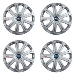 Puklice pre Subaru 14 Evo silver Versaco Tuning.Cool