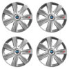 Puklice pre Subaru 14 GTX CARBON silver Versaco Tuning.Cool