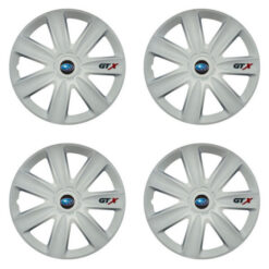 Puklice pre Subaru 17 GTX carbon white Versaco Tuning.Cool