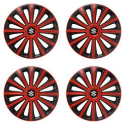 Puklice pre Suzuki 15 TREND red and black Versaco Tuning.Cool