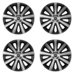 Puklice pre Toyota 16 Aviator carbon silver&black Versaco Tuning.Cool