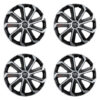 Puklice pre Toyota 16 Evo black&silver Versaco Tuning.Cool
