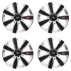 Puklice pre Toyota 16 GTX CARBON silver/black Versaco Tuning.Cool
