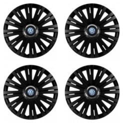Puklice pre VW (modré) 15 ACTIVE RC BLACK Versaco Tuning.Cool