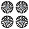 Puklice pre VW (modré) 16 Aviator carbon silver&black Versaco Tuning.Cool