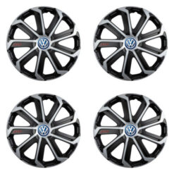 Puklice pre VW (modré) 16 Evo black&silver Versaco Tuning.Cool