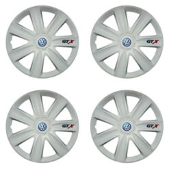Puklice pre VW (modré) 17 GTX carbon white Versaco Tuning.Cool