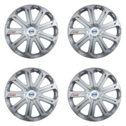 Puklice pre Volvo (biele) 14 Evo silver Versaco Tuning.Cool