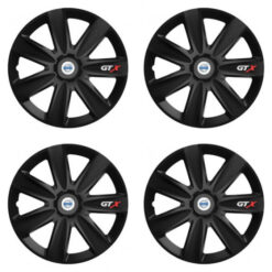 Puklice pre Volvo (biele) 14 GTX CARBON black Versaco Tuning.Cool