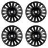 Puklice pre Volvo (biele) 14 Smart black Versaco Tuning.Cool