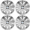 Puklice pre Volvo (biele) 15 Aviator carbon silver Versaco Tuning.Cool