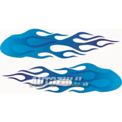 Samolepka "Plameň" modrý AutoZulu Tuning.Cool