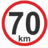 Samolepka reflexná malá - 70km AutoZulu Tuning.Cool