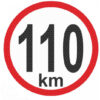 Samolepka reflexná veľká - 110km AutoZulu Tuning.Cool