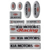 Samolepka set KIA 10ks AutoZulu Tuning.Cool
