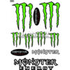 Samolepka set Monster zelená AutoZulu Tuning.Cool