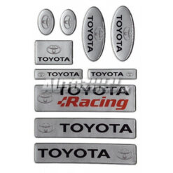Samolepka set Toyota 10ks AutoZulu Tuning.Cool