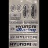 Samolepky set 10 ks HYUNDAI AutoZulu Tuning.Cool