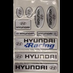 Samolepky set 10 ks HYUNDAI AutoZulu Tuning.Cool