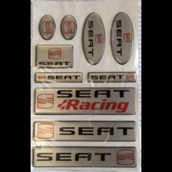 Samolepky set 10 ks SEAT nový AutoZulu Tuning.Cool