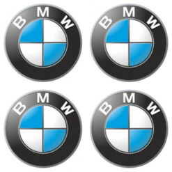 Samolepky živicové 3D BMW 4ks AutoZulu Tuning.Cool