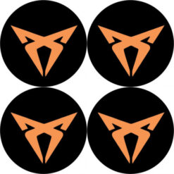 Samolepky živicové 3D Cupra 4ks AutoZulu Tuning.Cool