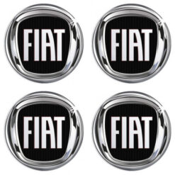 Samolepky živicové 3D FIAT 4ks AutoZulu Tuning.Cool