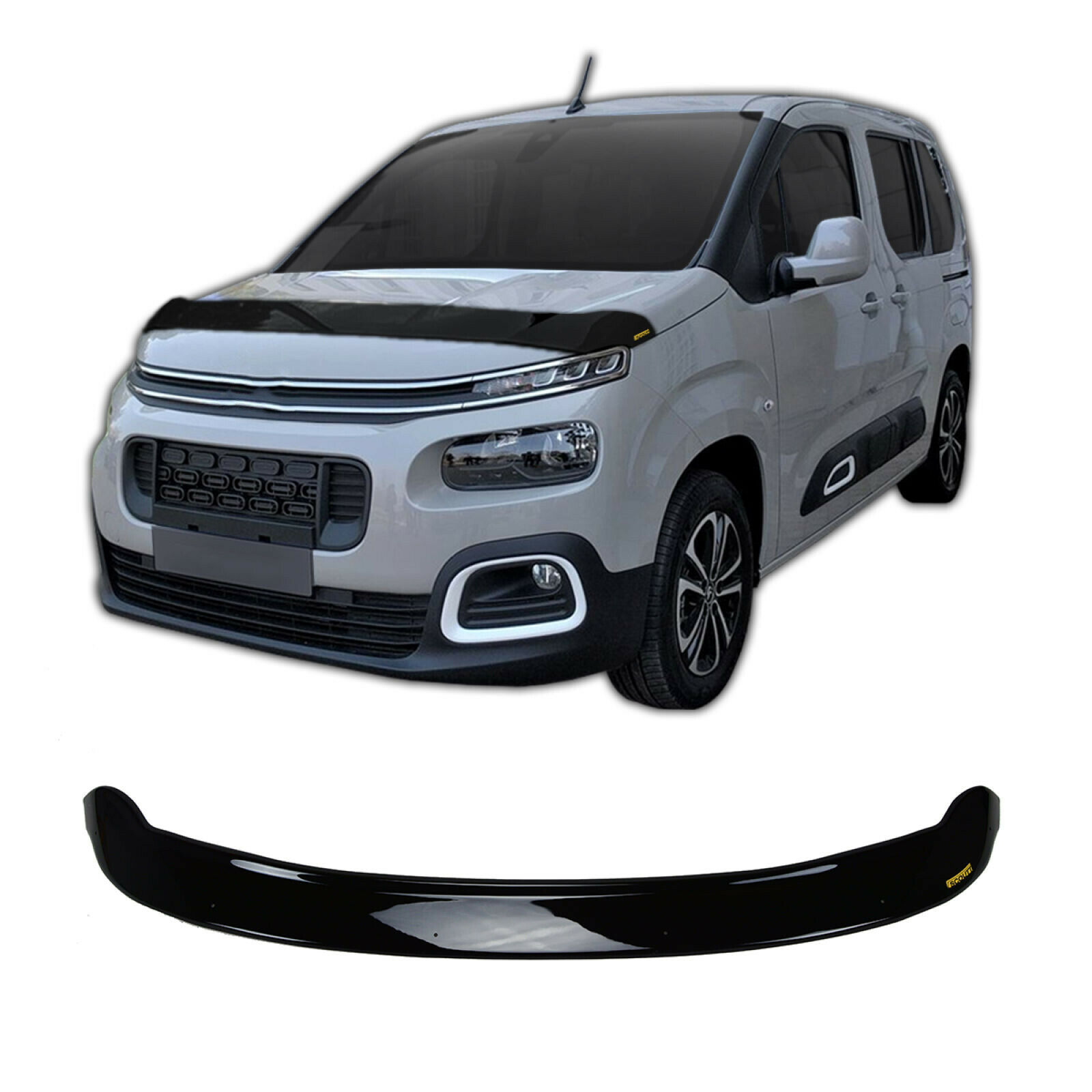 Scoutt Plastový kryt kapoty - Peugeot Partner / Rifter/C.Berlingo / O.Combo 2019- Scoutt Tuning.Cool