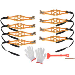 Snehové reťaze protišmykové kryty kolies snehové pneumatiky 8el.  Tuning.Cool