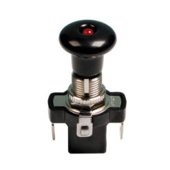 Spínač 12V 10A push-pull červený Lampa Tuning.Cool