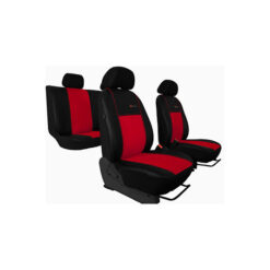 Výpredaj - Poťahy pre SUZUKI IGNIS III (od 2016) Exclusive Alcantara (Alcantara-koža) červené Pok-ter Tuning.Cool